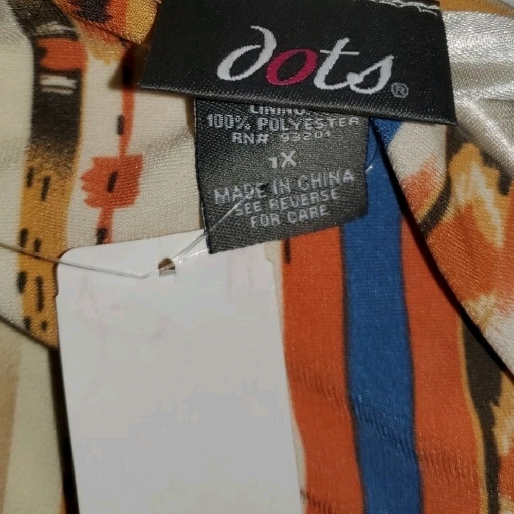 Colorful Patterned Kids Dress - Picture 2 of 10
